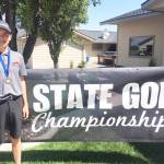 Drew Warford snagged the 4A state golf title. Photo courtesy of Robert Bostwick