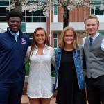 Left to Right – Orlando Ashford, Alexandra Blockhus, Madison McMaster and Evan Abraham
