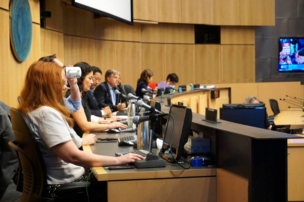 The Seattle City Council voted 7-2 in favor of the motion to repeal the head tax. Photo by Melissa Hellmann