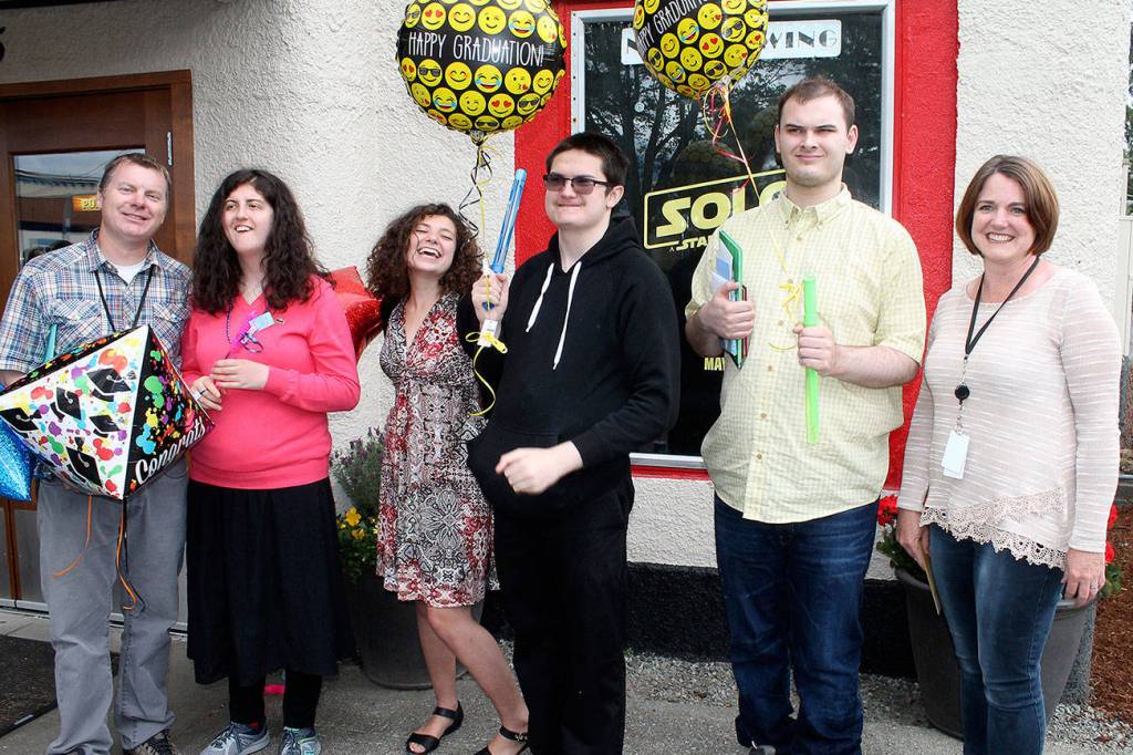 Transition Learning Center celebrates four graduates