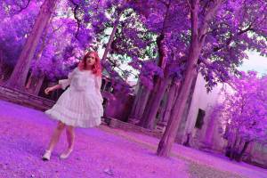 A still from Mitzi Peirones film Braid, described as a fever dream that is blurring the line between dreams and reality. Courtesy of the North Bend Film Festival