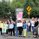Lawyer moms, community protest immigration issues at Reichert’s office