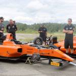 DirtFishs F4 cars were on display right in front of the main office at SummerFest. Evan Pappas/Staff Photo