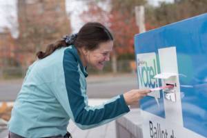 New ballot drop box for North Bend