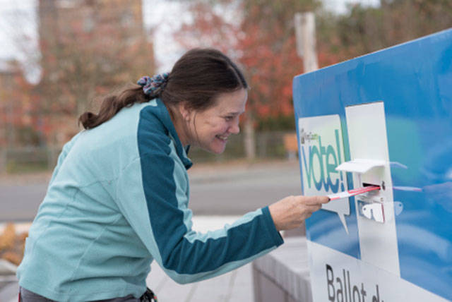 New ballot drop box for North Bend