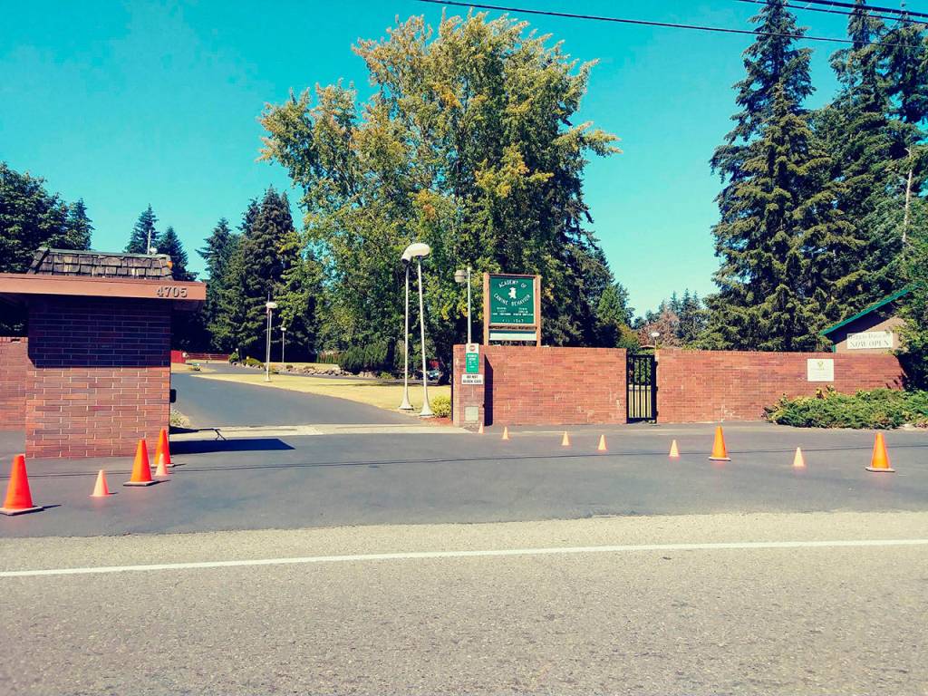 A video has surfaced which shows a trainer at Bothells Academy of Canine Behavior hitting a dog with a plastic bat. Aaron Kunkler/Staff photo