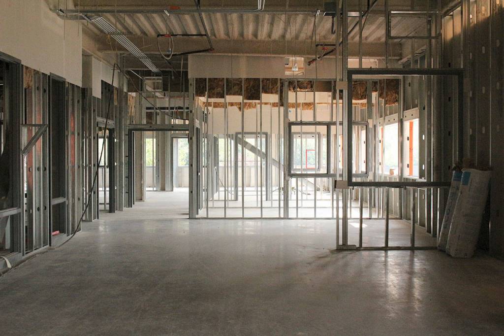 The new front office and administration wing. Madison Miller/staff photo.