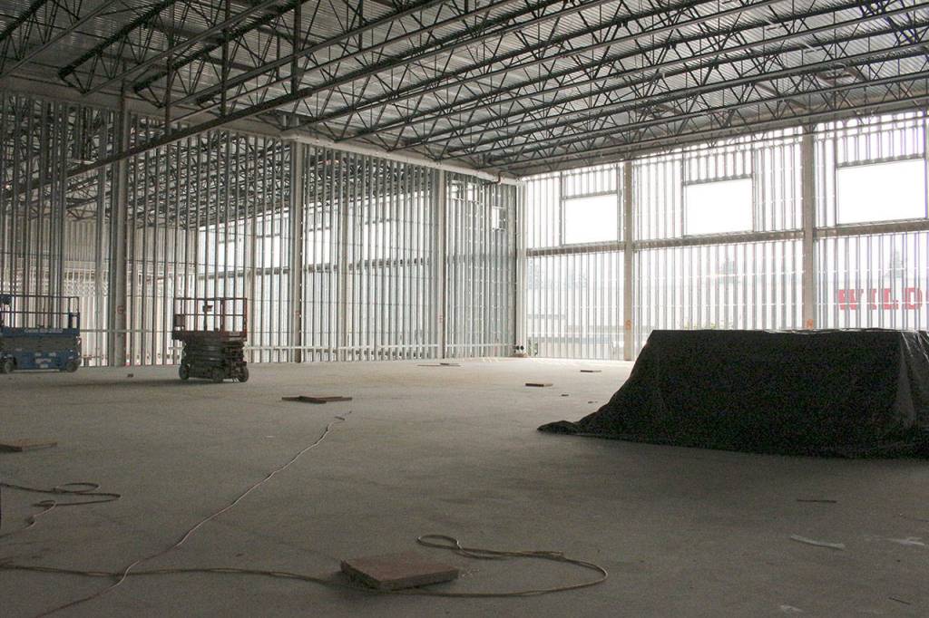 Part of upstairs gymnasium. Madison Miller/staff photo.