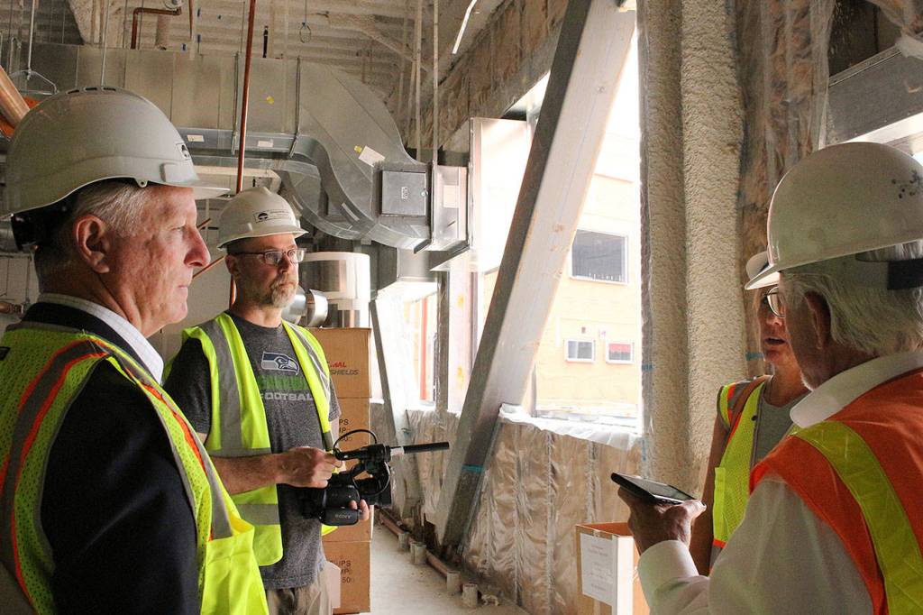 Mt. Si High School construction progresses on schedule