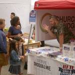 Jeff Mihal, event chair for Snoqualmies July 4 fireworks event Red, White and Boom, collected donations to help fund the 2018 fireworks show. (Joe Dockery/Courtesy Photo)