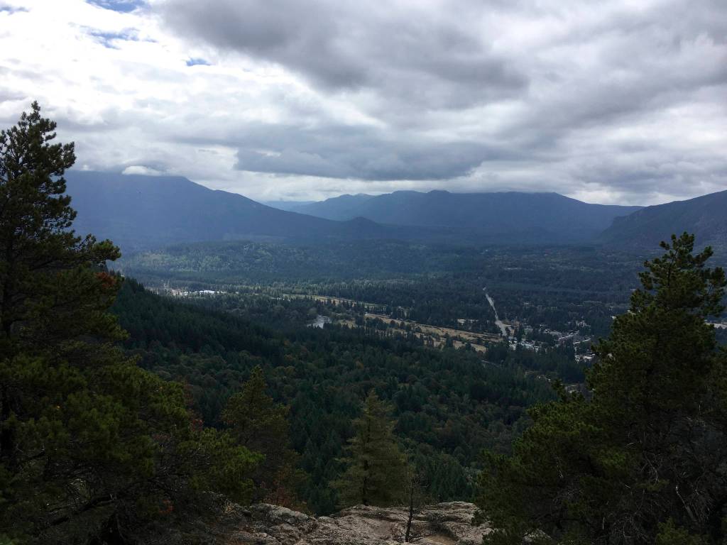 The view from the Little Si hiking trail summit in North Bend. Photo courtesy of James Martin