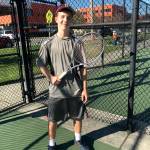 Mount Si Wildcats sophomore Corey Gazit is his teams No. 1 singles player on the varsity roster. Shaun Scott/staff photo