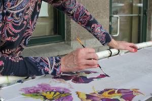 Finally Friday Art and Wine Walk closes its sixth season. Madison Miller/staff photo.