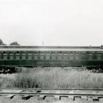 The Chapel Car 5 Messenger of Peace on the railroad in 1922. Courtesy Photo