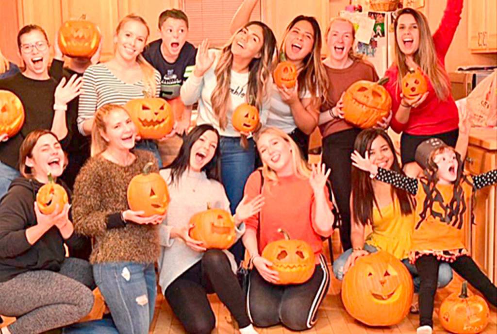 Au pairs learn about the American culture and become a part of the family during their time in the United States. Photo courtesy of Melinda Caluori.