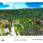 A concept rendering of what the Salish expansion might look like from above. Image courtesy of the city of Snoqualmie