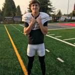 Mount Si Wildcats placekicker Reed Paradissis has been the starting kicker for his team since his freshman season in the fall of 2015. Shaun Scott/staff photo