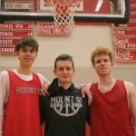Some of Mount Sis leaders, from left, Tyler Patterson, Brett Williams and Jabe Mullins. Andy Nystrom / staff photo
