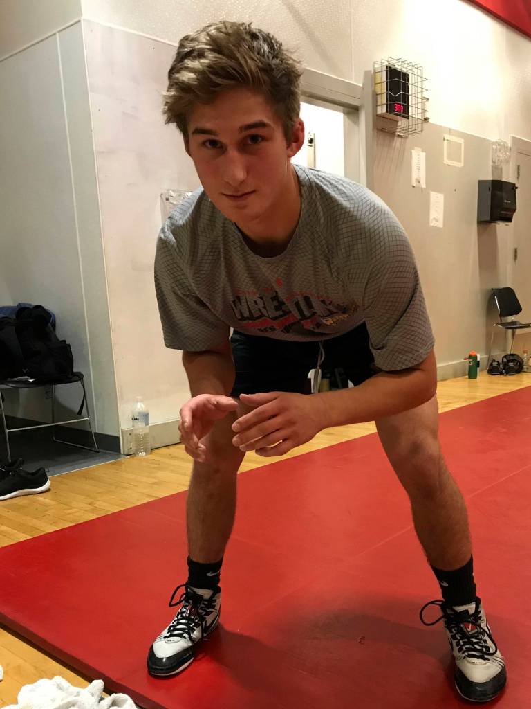Mount Si Wildcats senior wrestler Spencer Marenco went 1-2 at the Mat Classic Class 4A state wrestling tournament during his junior season. Marenco said his goal this season is to win a state championship in his final year of high school wrestling. Shaun Scott, staff photo