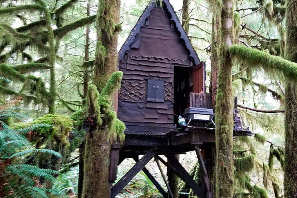 The cabin is located 8 miles up Southeast Middle Fork Road and is known within the hiking community. Photo courtesy of King County Sheriffs Office
