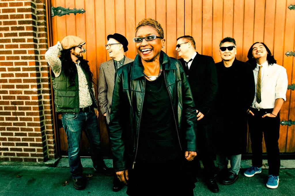 The Paula Boggs Band will be performing at The Black Dog Arts Cafe on Jan. 5. Band members include: Paula Boggs, Mark Chinen, Marina Christopher, Tor Dietrichson, Paul Matthew Moore and Jacob Evans. Photo courtesy of Paula Boggs Band website