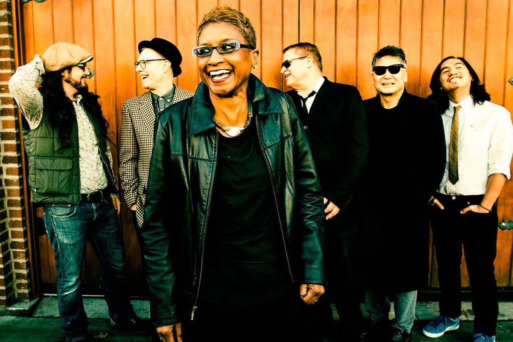 The Paula Boggs Band will be performing at The Black Dog Arts Cafe on Jan. 5. Band members include: Paula Boggs, Mark Chinen, Marina Christopher, Tor Dietrichson, Paul Matthew Moore and Jacob Evans. Photo courtesy of Paula Boggs Band website
