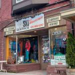 The ProSki and Mountain Service shop lies in the heart of downtown North Bend, across the street from Tweeds Cafe. Drew Stuart/Staff Photo