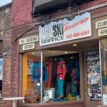 The ProSki and Mountain Service shop lies in the heart of downtown North Bend, across the street from Tweeds Cafe. Drew Stuart/Staff Photo