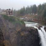 Snoqualmie Falls was shown frequently in TV show Twin Peaks, as was the Salish Lodge & Spa resting on the cliff above the falls. Drew Stuart/ Staff Photo