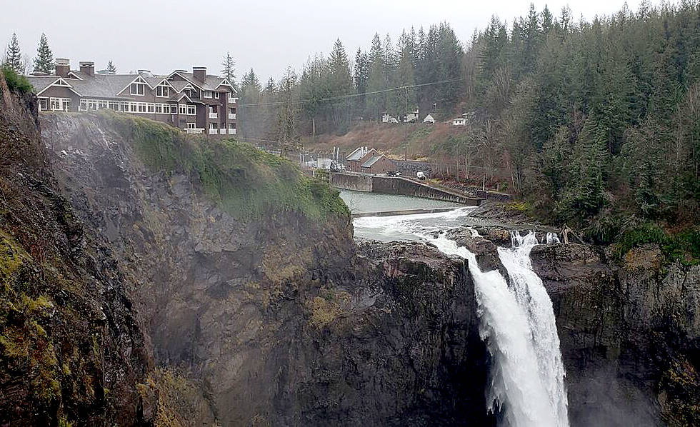Snoqualmie Falls was shown frequently in TV show Twin Peaks, as was the Salish Lodge & Spa resting on the cliff above the falls. Drew Stuart/ Staff Photo