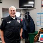 Owner of North Bend Automotive Bobby Farris stands in his office, though he prefers to work on the floor of his auto shop. Drew Stuart/Staff Photo