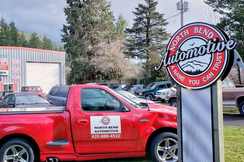 North Bend Automotive sits just a mile Southwest from downtown North Bend in the shadow of Mt. Si (Drew Stuart/ Staff Photo)