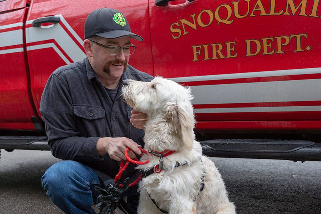 Snoqualmie Fire Department welcomes new therapy dog