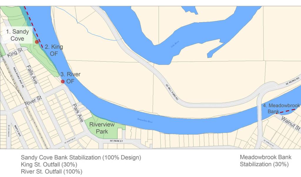 Snoqualmie’s Sandy Cove Park to receive river bank stabilization and restoration