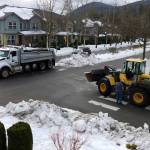 Valley cities work to clear roads and restore access after heavy snow fall
