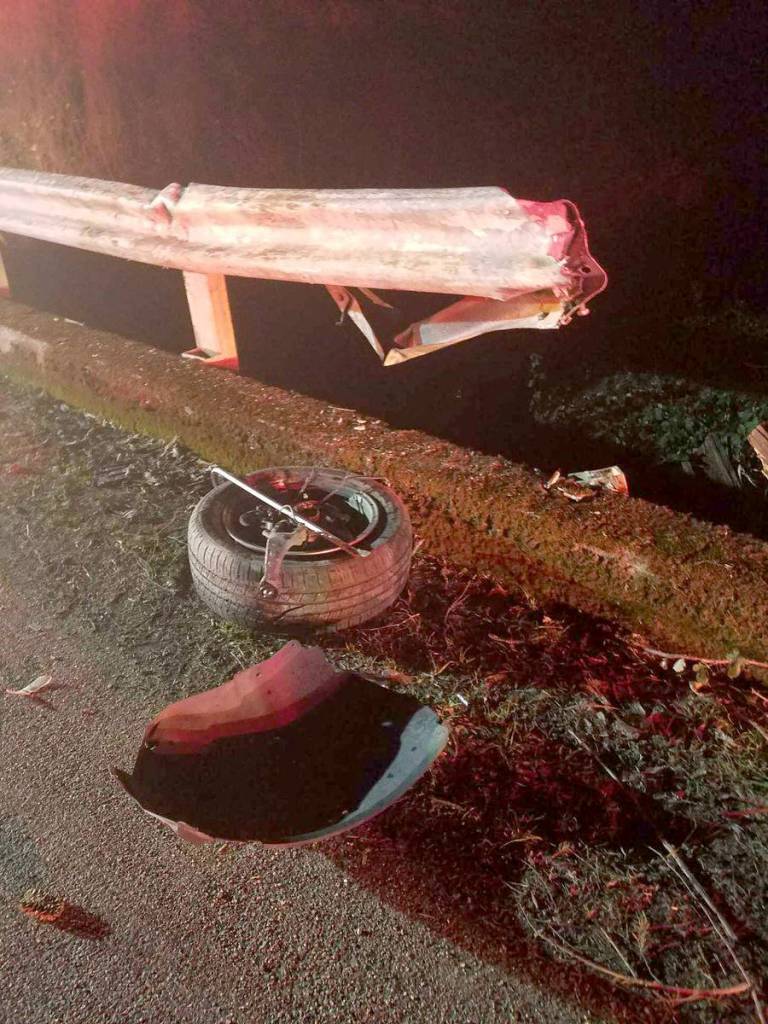 The scene on the night of Feb. 3. Photo courtesy of King County Sheriffs Office.