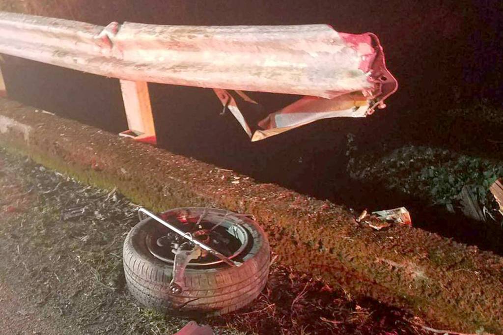 One dead after car flips into Patterson Creek