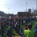 Students gathered at Seattles Cal Anderson park on March 15 as part of a national climate walkout. Aaron Kunkler/Staff photo