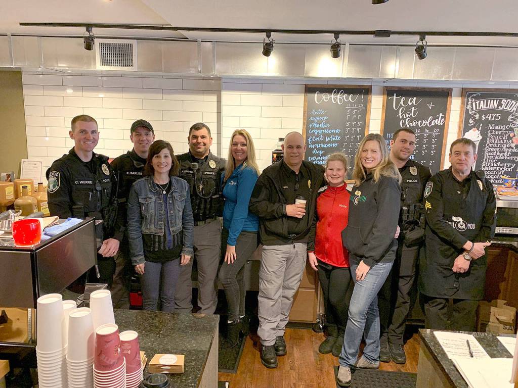 Local first responders participate in brew off event at Trail Youth Coffee Home