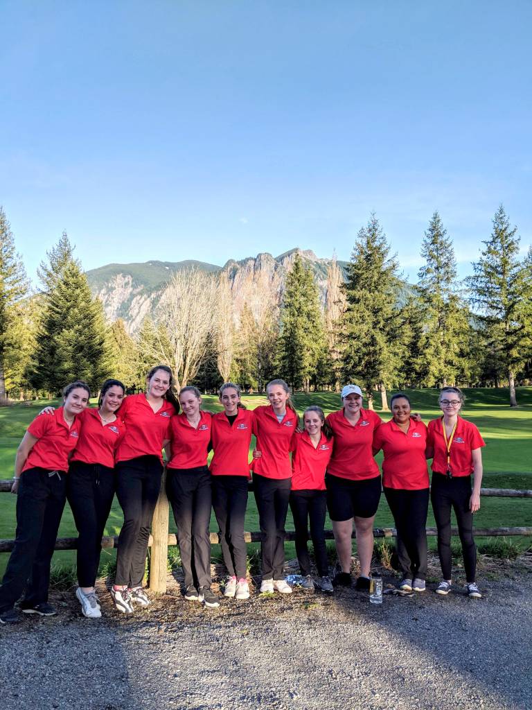 The Mount Si Wildcats girls golf team has an overall record of 5-1 through the first six matches of the 2019 season. Photo courtesy of Stephen Botulinski