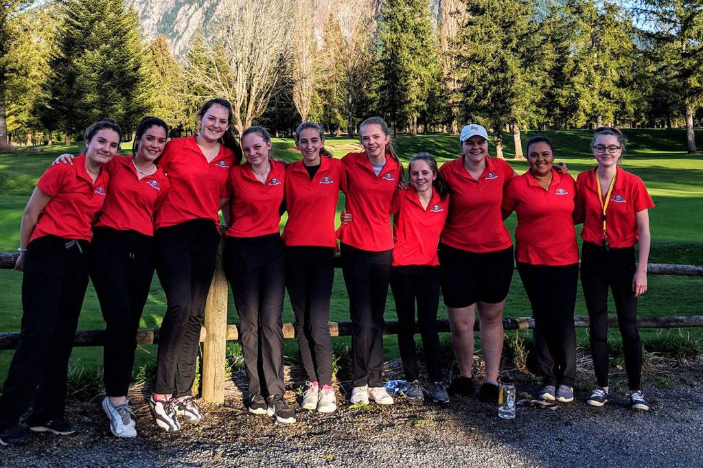 The Mount Si Wildcats girls golf team has an overall record of 5-1 through the first six matches of the 2019 season. Photo courtesy of Stephen Botulinski