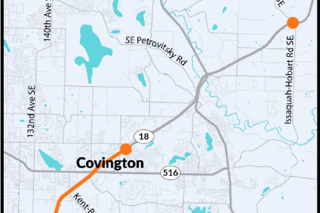 Work crews to repave the SR 18 Issaquah-Hobart Road overpass