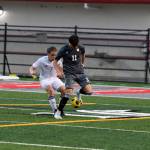 Mount Si Wildcats senior Drew Harris (pictured) delivers a perfect pass to teammate Mateo Didomenico for the game-winning goal in the 68th minute of play. Photo courtesy of Calder Productions