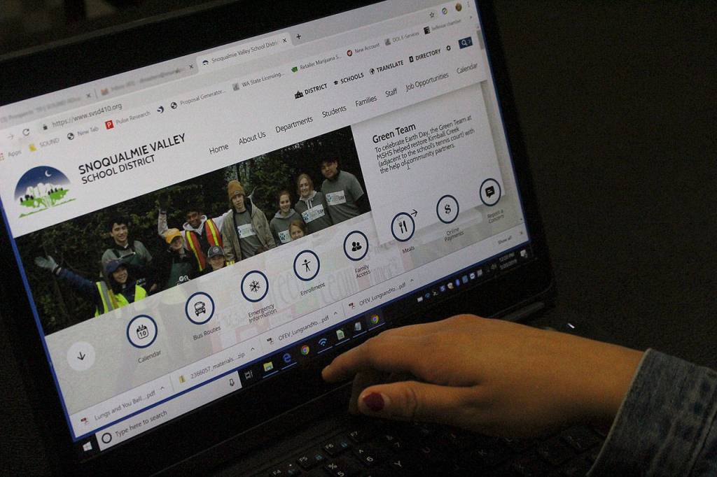 All students in SVSD will have their own school laptop to use at school and at home as part of the passing of the 2018 technology levy. Madison Miller / staff photo