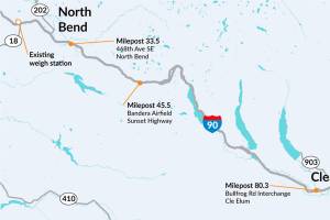 North Bend opposes proposed weigh station location near North Bend