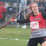 Throwing the javelin at state