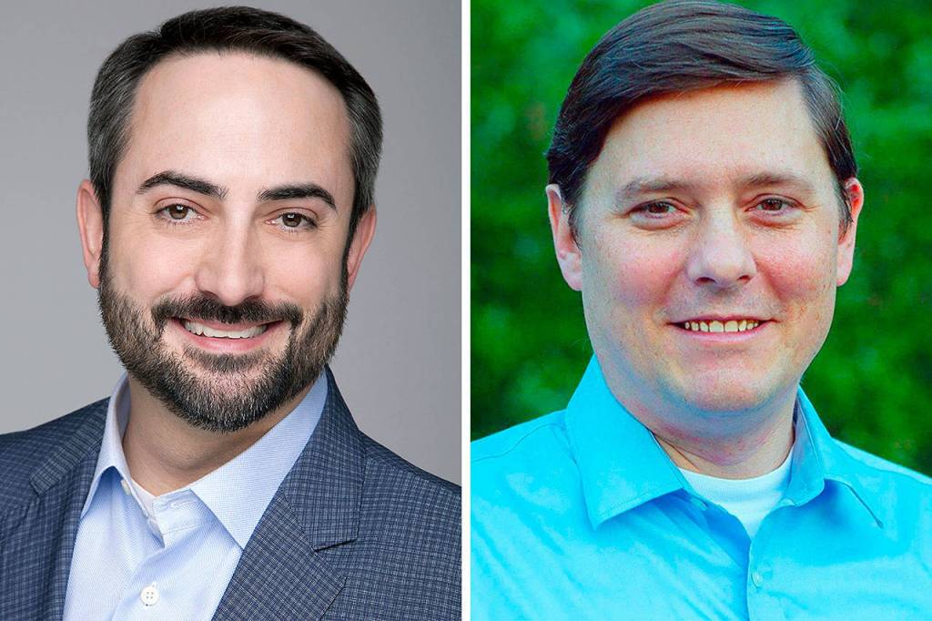 Guy Palumbo (left) and Derek Stanford