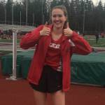Mount Si high jumper Karlie Stewart notched a personal record of 5 feet, four inches this season. Courtesy photo