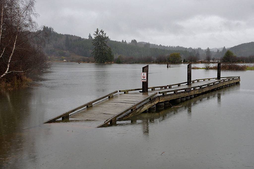 A high tide at Raymonds Willapa Landing Park in Grays Harbor County, Washington. Sound Publishing file photo