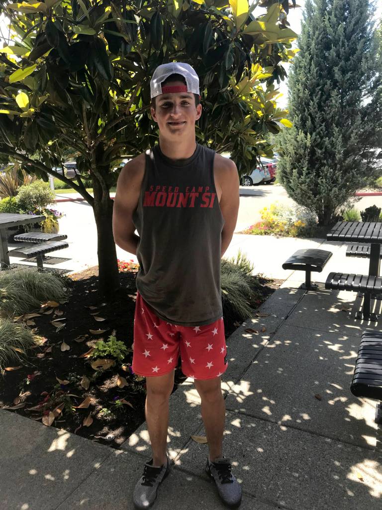 Mount Si Wildcats slot receiver Brayden Holt enjoys making plays in the open field against opposing defenses. Shaun Scott/staff photo